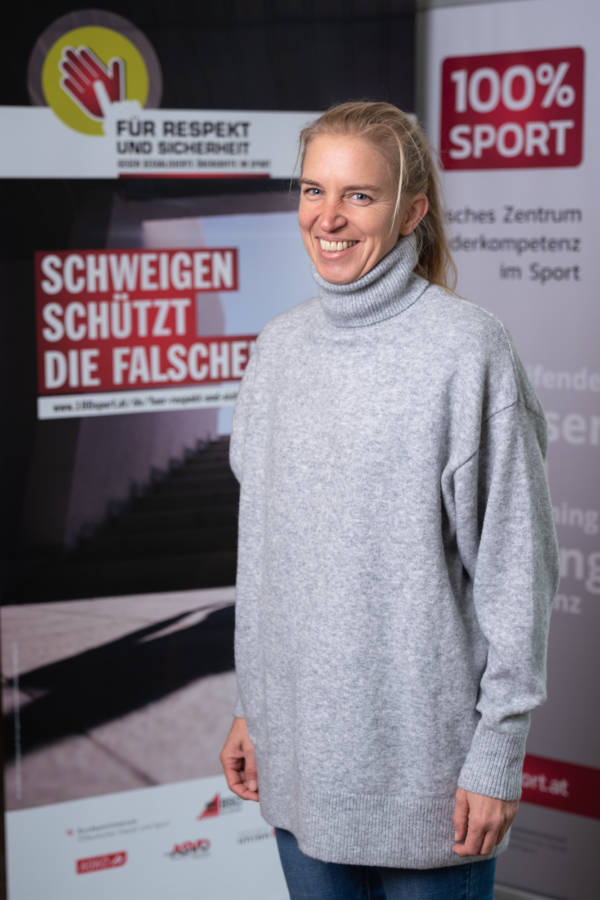 100 % Sport - Safe Sport - Porträt - ReferentInnen - Sigrid Kleinhappel